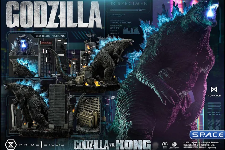 Godzilla Final Battle Ultimate Diorama Masterline Statue