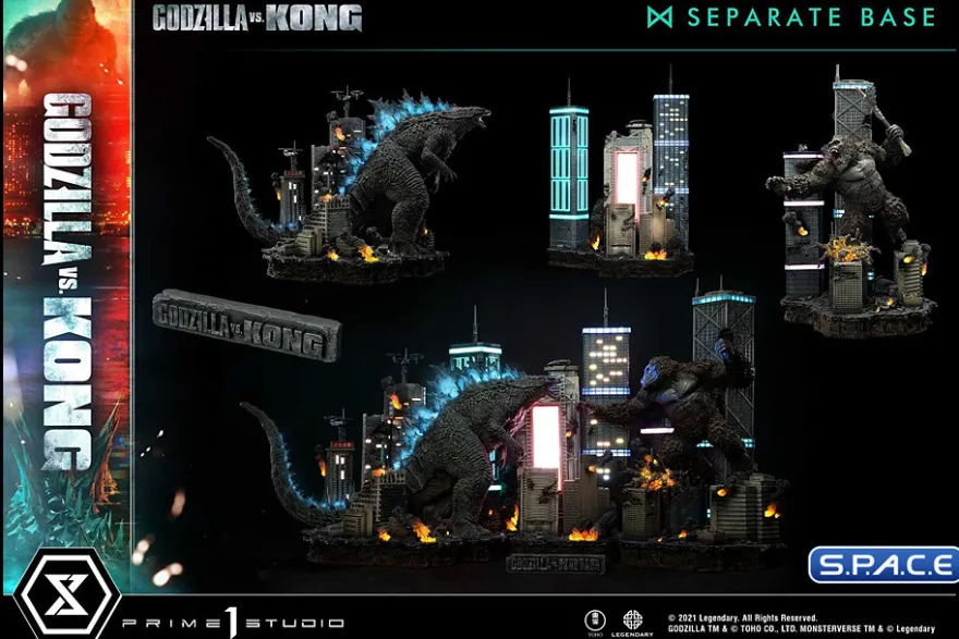 Godzilla vs. Kong Final Battle Ultimate Diorama Masterline Statue