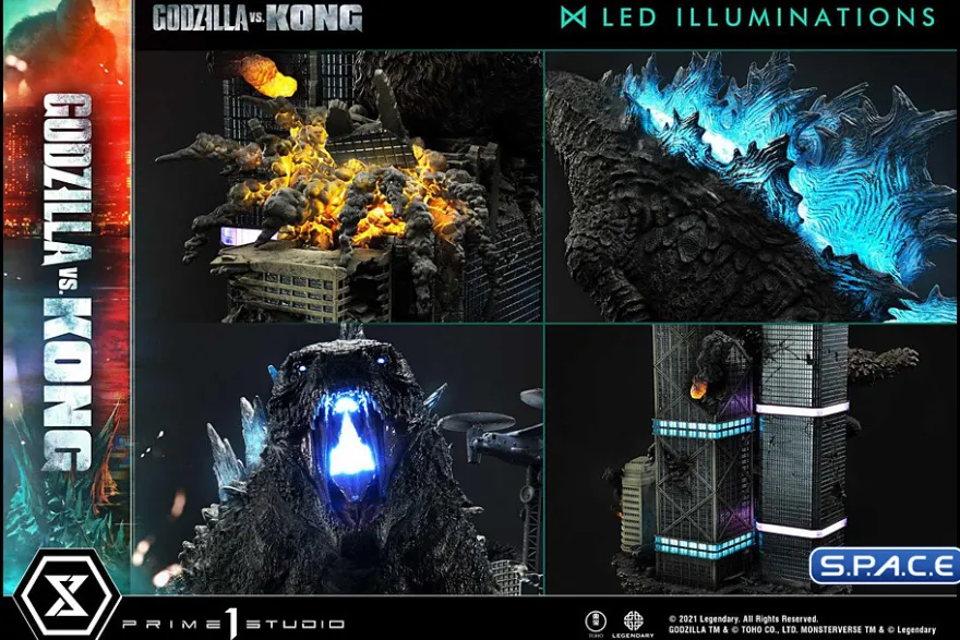 Godzilla vs. Kong Final Battle Ultimate Diorama Masterline Statue