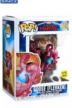 Goose (Flerken) Pop! Movies Vinyl Bobble-Head #445 - Glow in the Dark Version