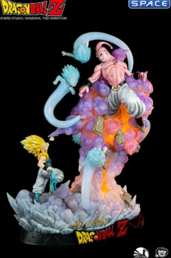 Gotenks vs. Majin Buu Statue