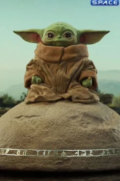 Grogu on Seeing Stone Milestone Statue