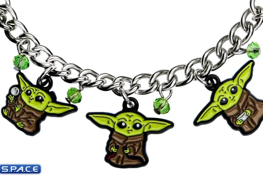 Grogu's Poses Charm Bracelet