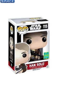 Han Solo with Chewie Bowcaster Pop! #115 Vinyl Bobble-Head SDCC 2016 Exclusive
