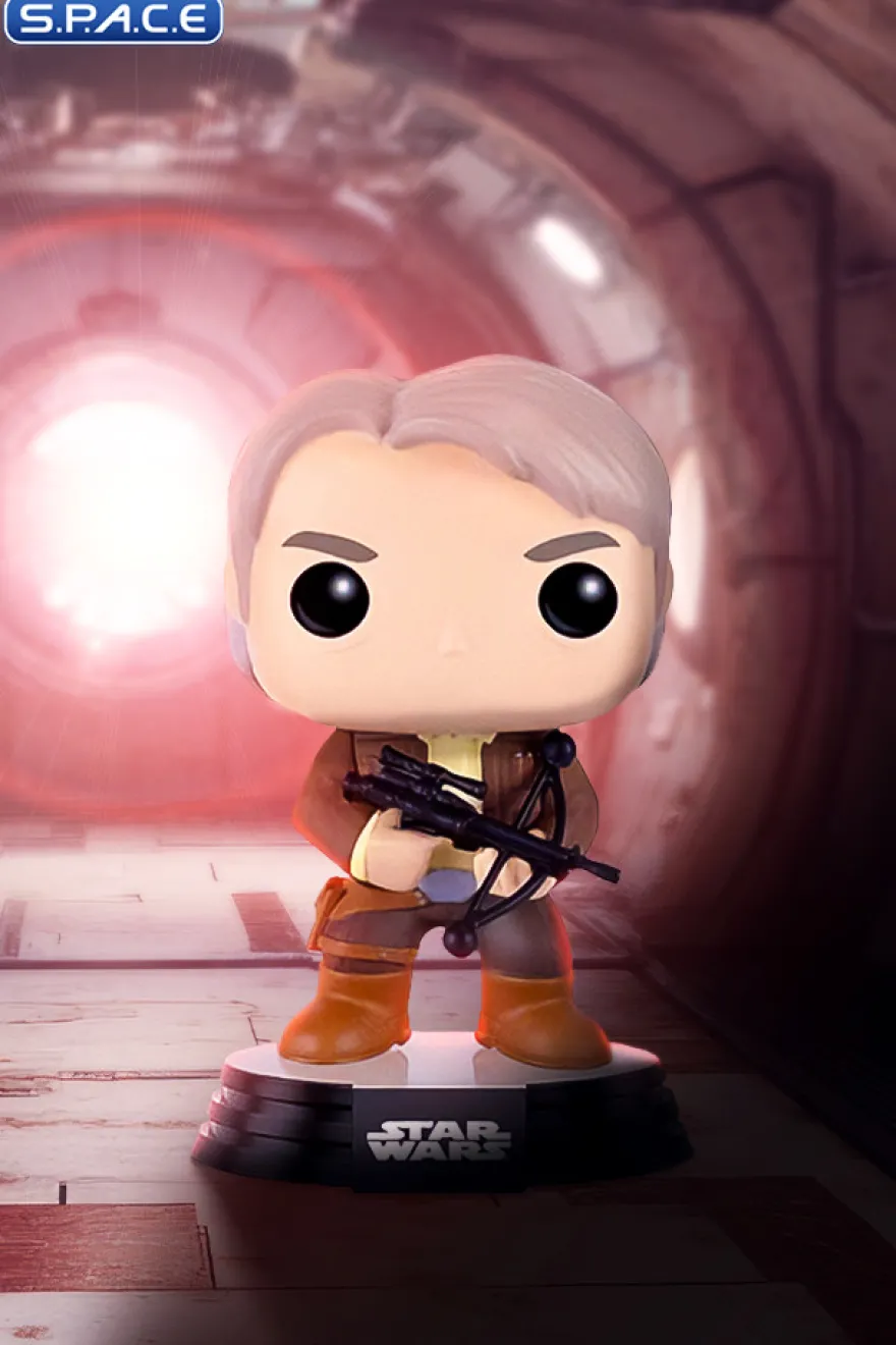 Han Solo with Chewie Bowcaster Pop! #115 Vinyl Bobble-Head SDCC 2016 Exclusive