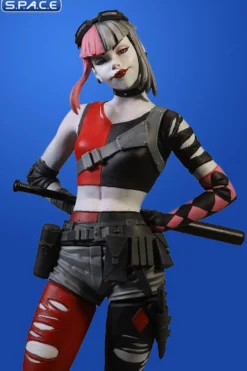 Harley Quinn red, white & black Statue by Simone Di Meo