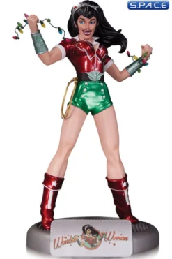 Holiday Wonder Woman Statue