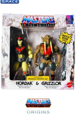 Hordak & Grizzlor 2-Pack - Sketchbook Series