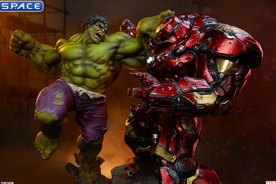 Hulk vs. Hulkbuster Maquette