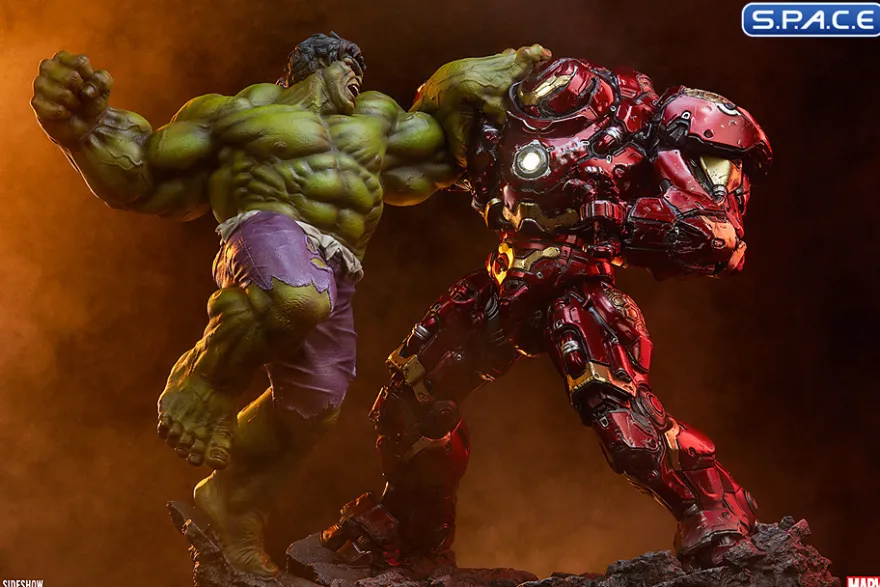 Hulk vs. Hulkbuster Maquette
