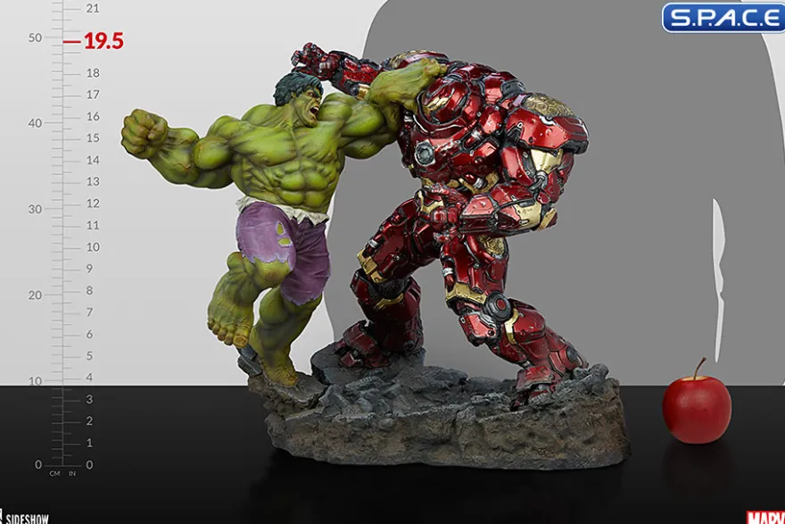 Hulk vs. Hulkbuster Maquette