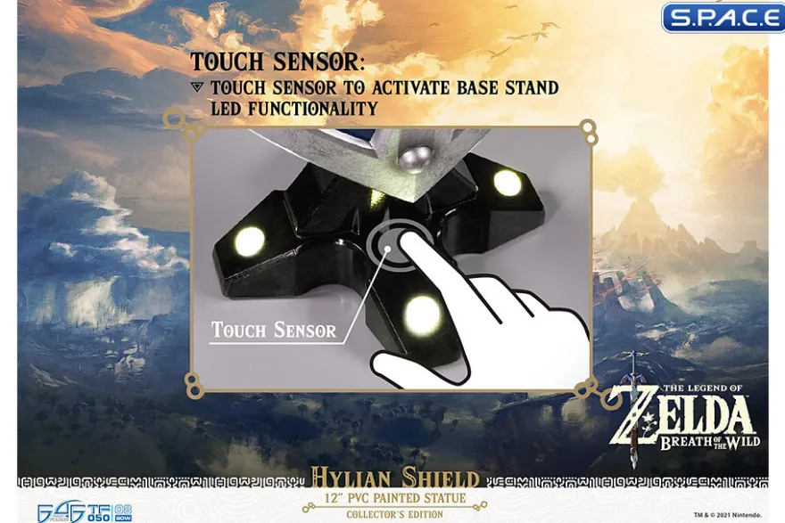 Hylian Shield PVC Statue - Collector's Edition