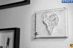 Isla Nublar Topographic 3D Map