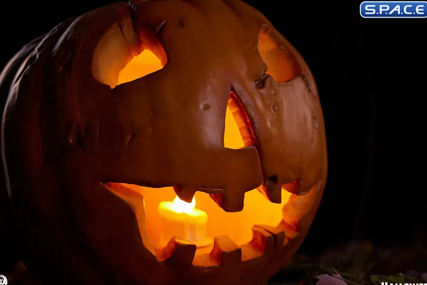 1:1 Jack-O-Lantern Life-Size Statue