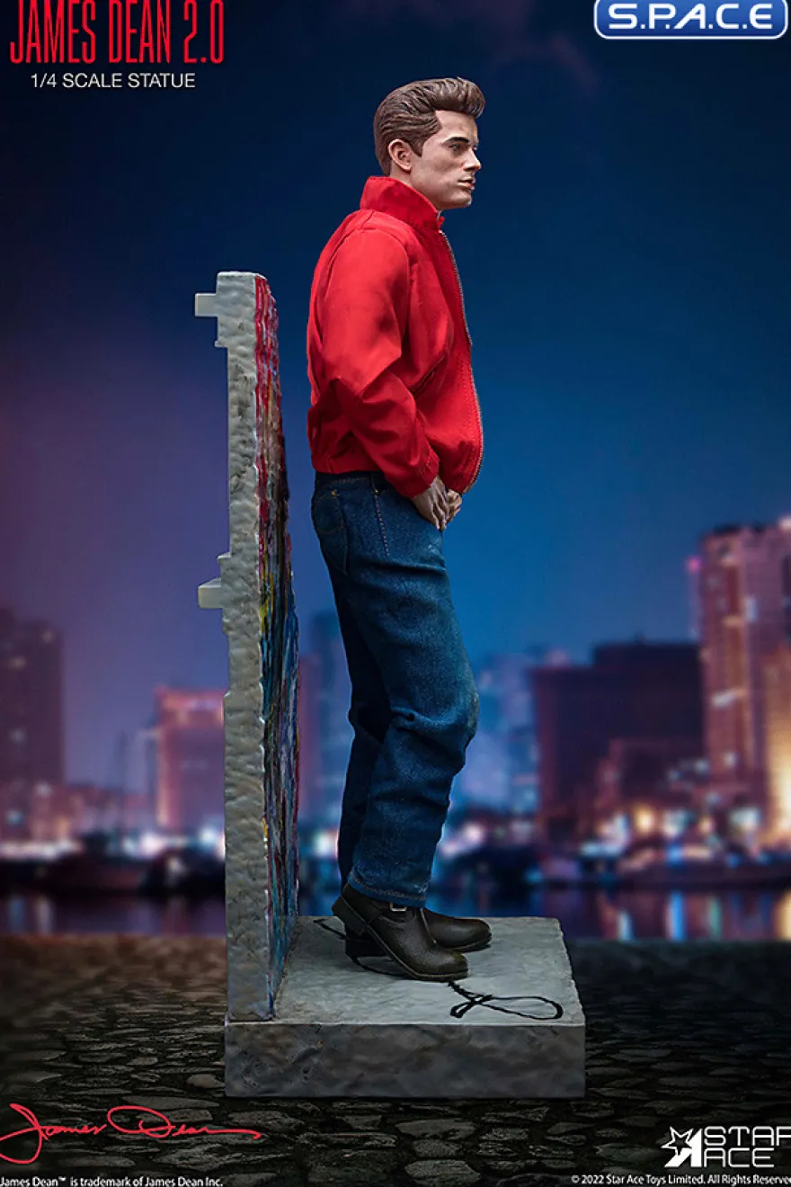 James Dean Mixed Media Statue