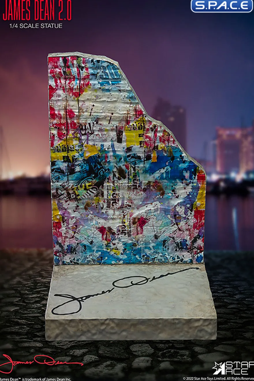 James Dean Mixed Media Statue