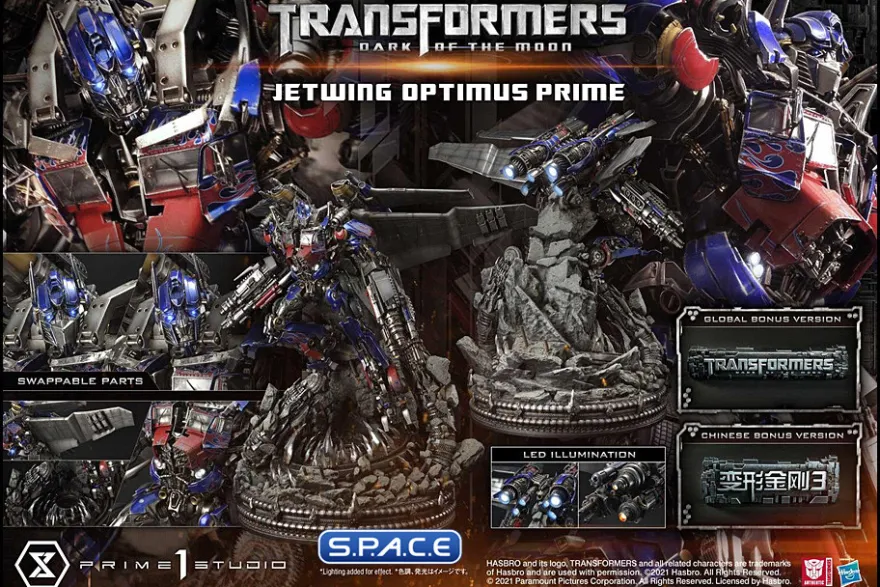 Jetwing Optimus Prime Museum Masterline Statue - Bonus Version