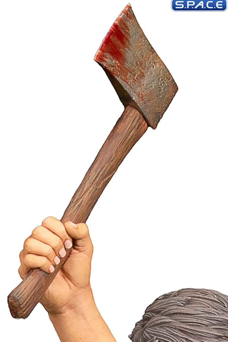 Joel with Hatchet Bust