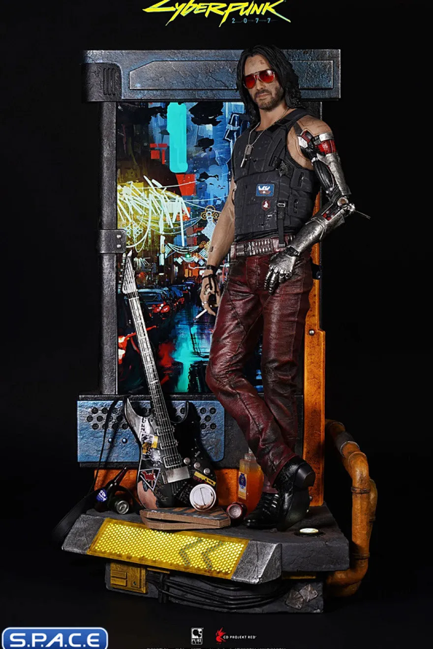 Johnny Silverhand Deluxe Statue