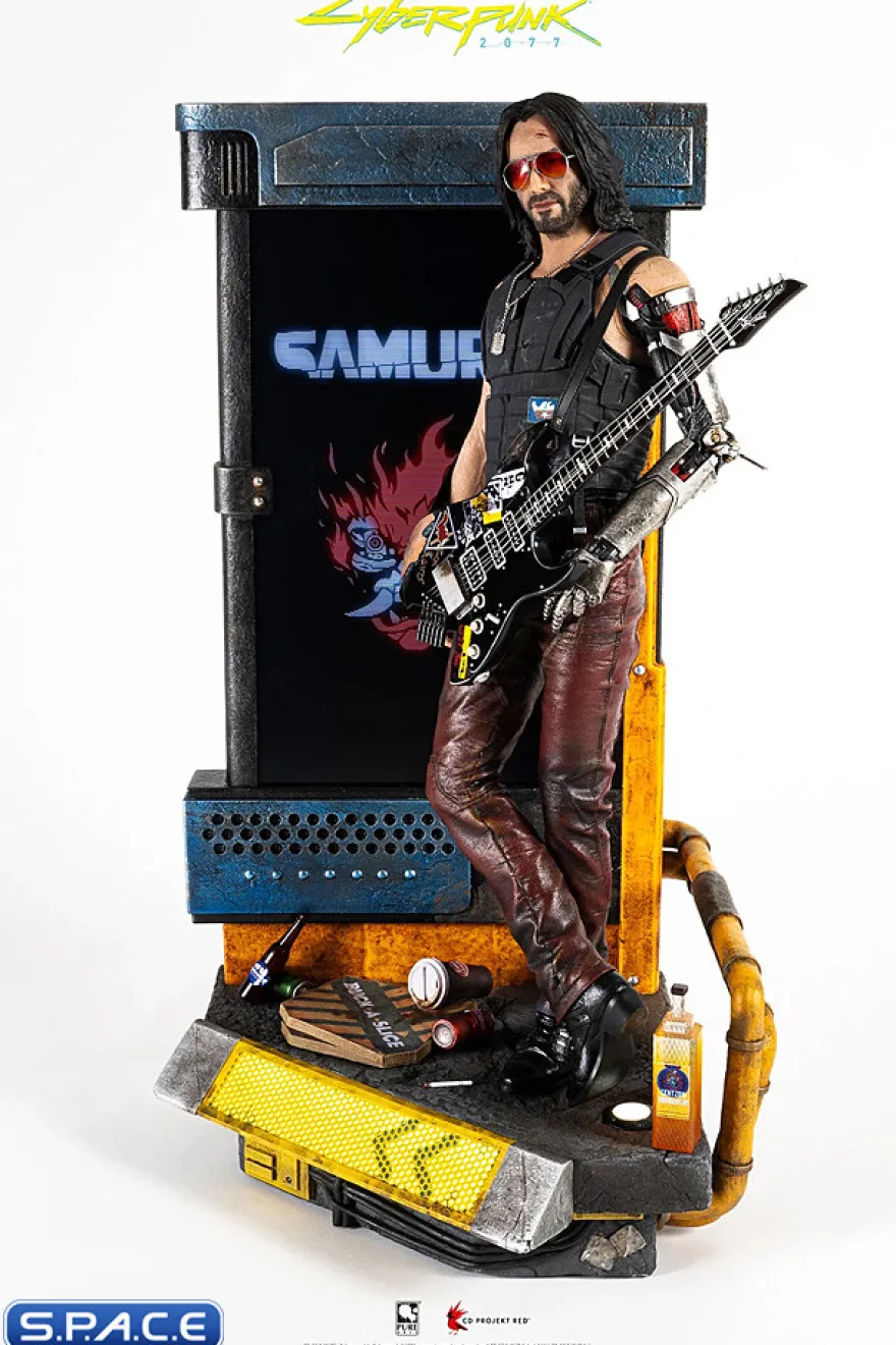 Johnny Silverhand Deluxe Statue