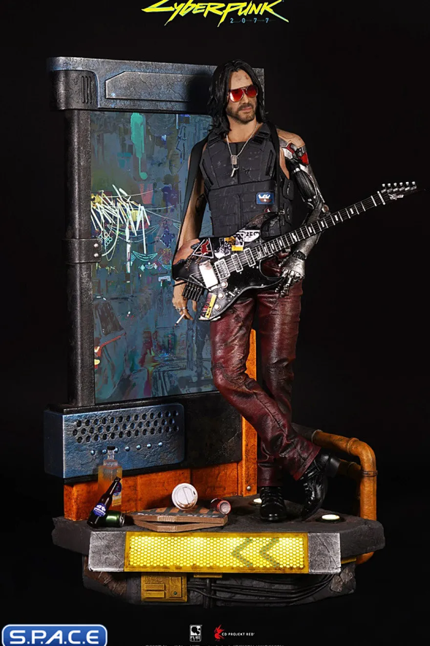 Johnny Silverhand Deluxe Statue