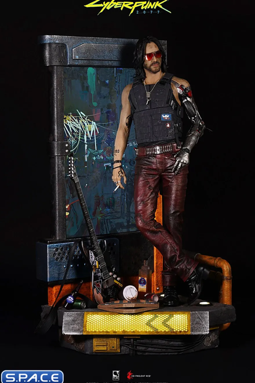 Johnny Silverhand Deluxe Statue