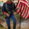 John Wayne as Col. John Marlowe »Civil War 1863« Statue