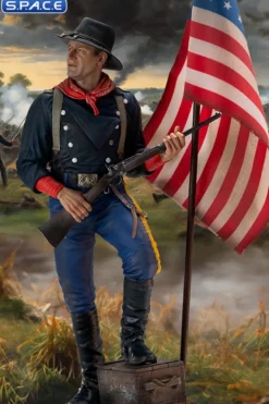 John Wayne as Col. John Marlowe »Civil War 1863« Statue