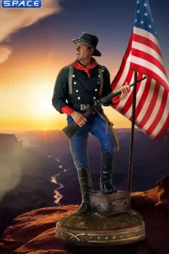 John Wayne as Col. John Marlowe »Civil War 1863« Statue