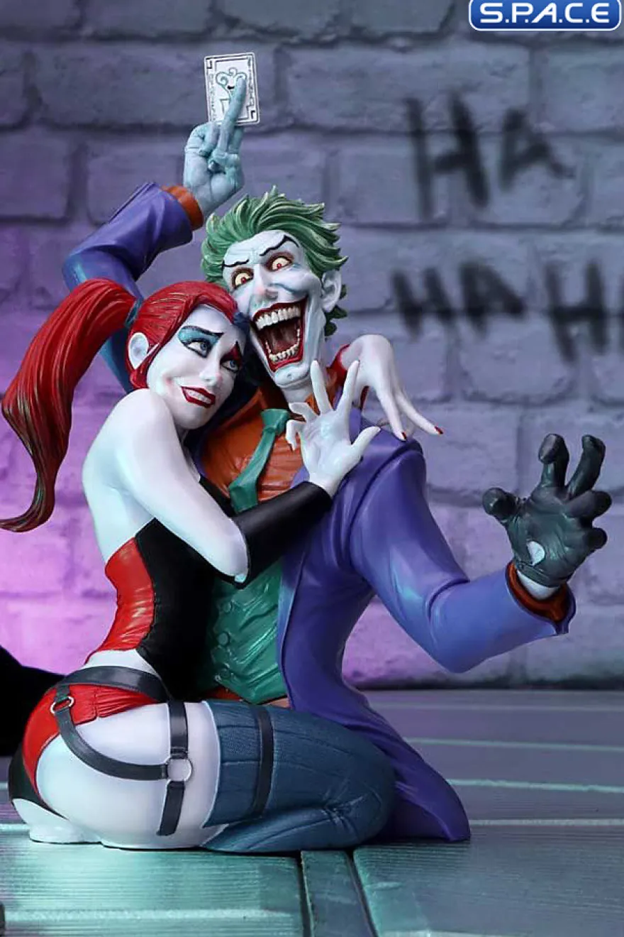 Joker & Harley Quinn Bust (DC Comics)