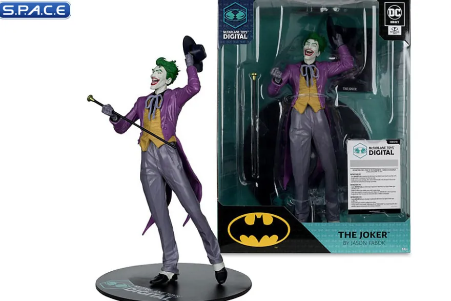 Joker PVC Statue by Jason Fabok - McFarlane Toys Digital Collectible