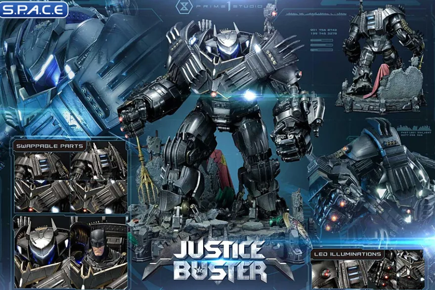 Justice Buster by Josh Nizzi Ultimate Museum Masterline Statue
