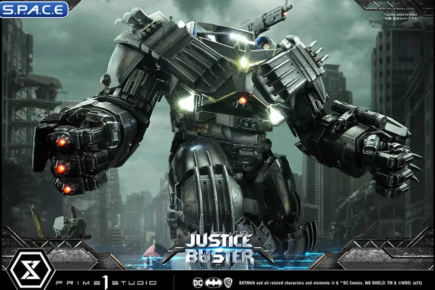 Justice Buster by Josh Nizzi Ultimate Museum Masterline Statue