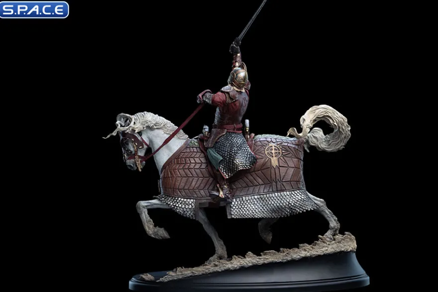 King Theoden on Snowmane Statue