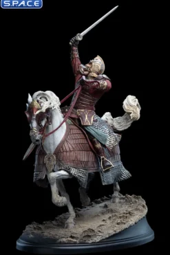 King Theoden on Snowmane Statue