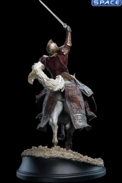 King Theoden on Snowmane Statue