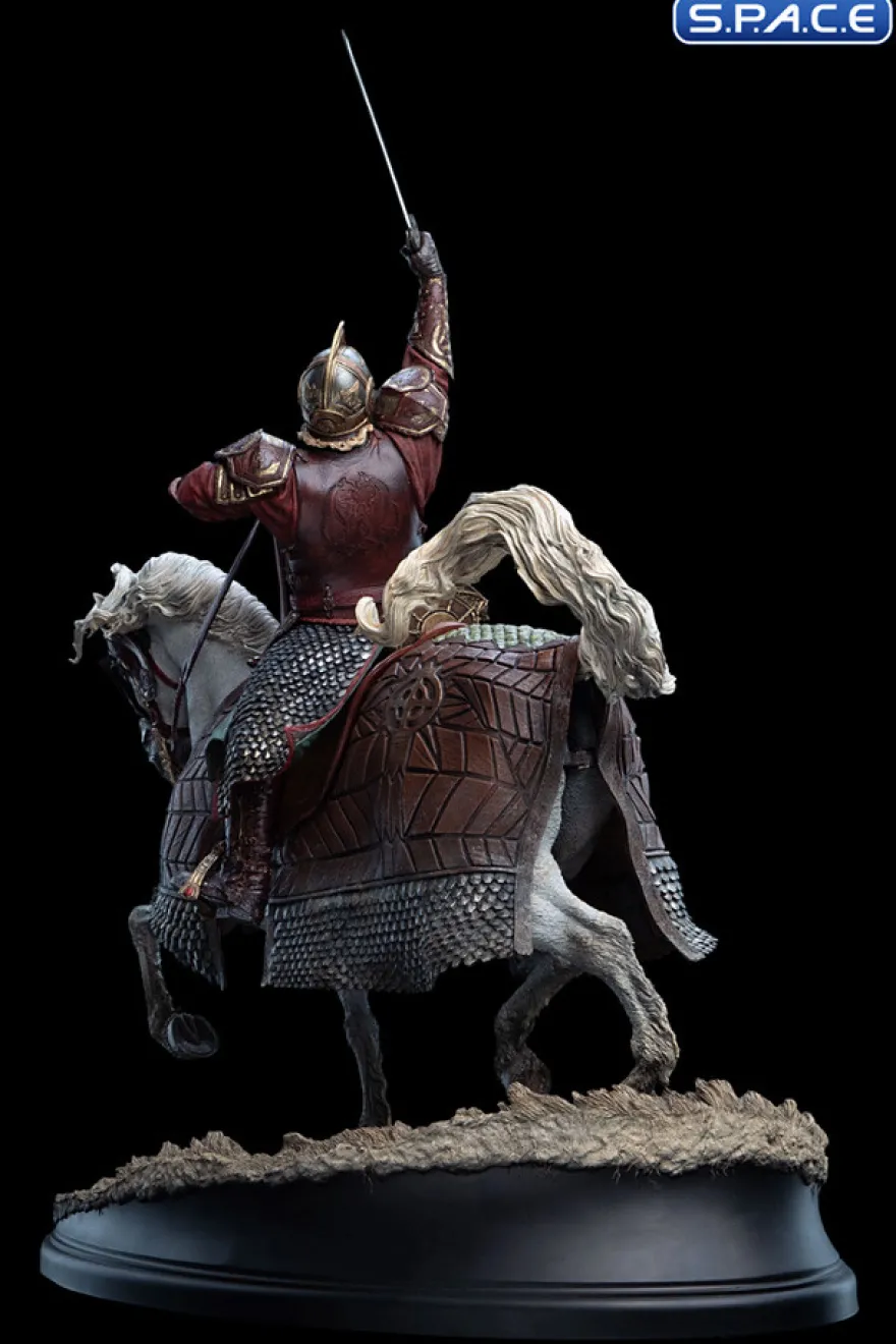 King Theoden on Snowmane Statue