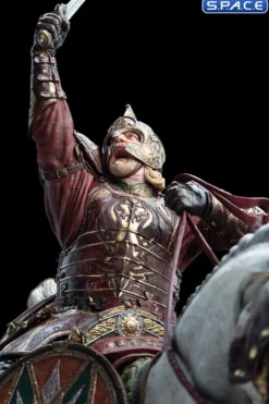 King Theoden on Snowmane Statue