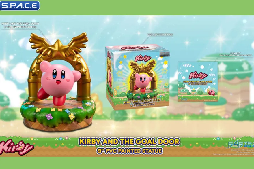 Kirby and the Goal Door PVC Statue
