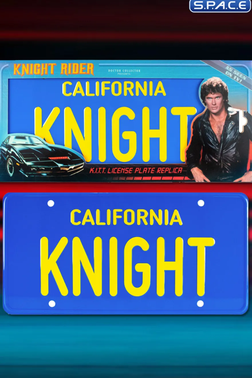 1:1 K.I.T.T. License Plate Life-Size Replica