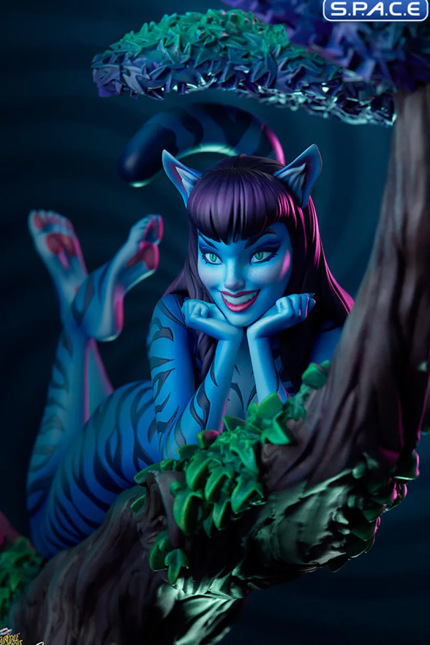 Lady Cheshire Cat Deluxe Statue