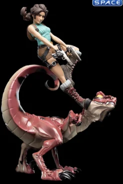 Lara vs. Raptor Mini Epics Vinyl Figure