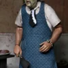 Leatherface with Old Lady Mask Figural Doll