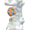 Levitating House Statue