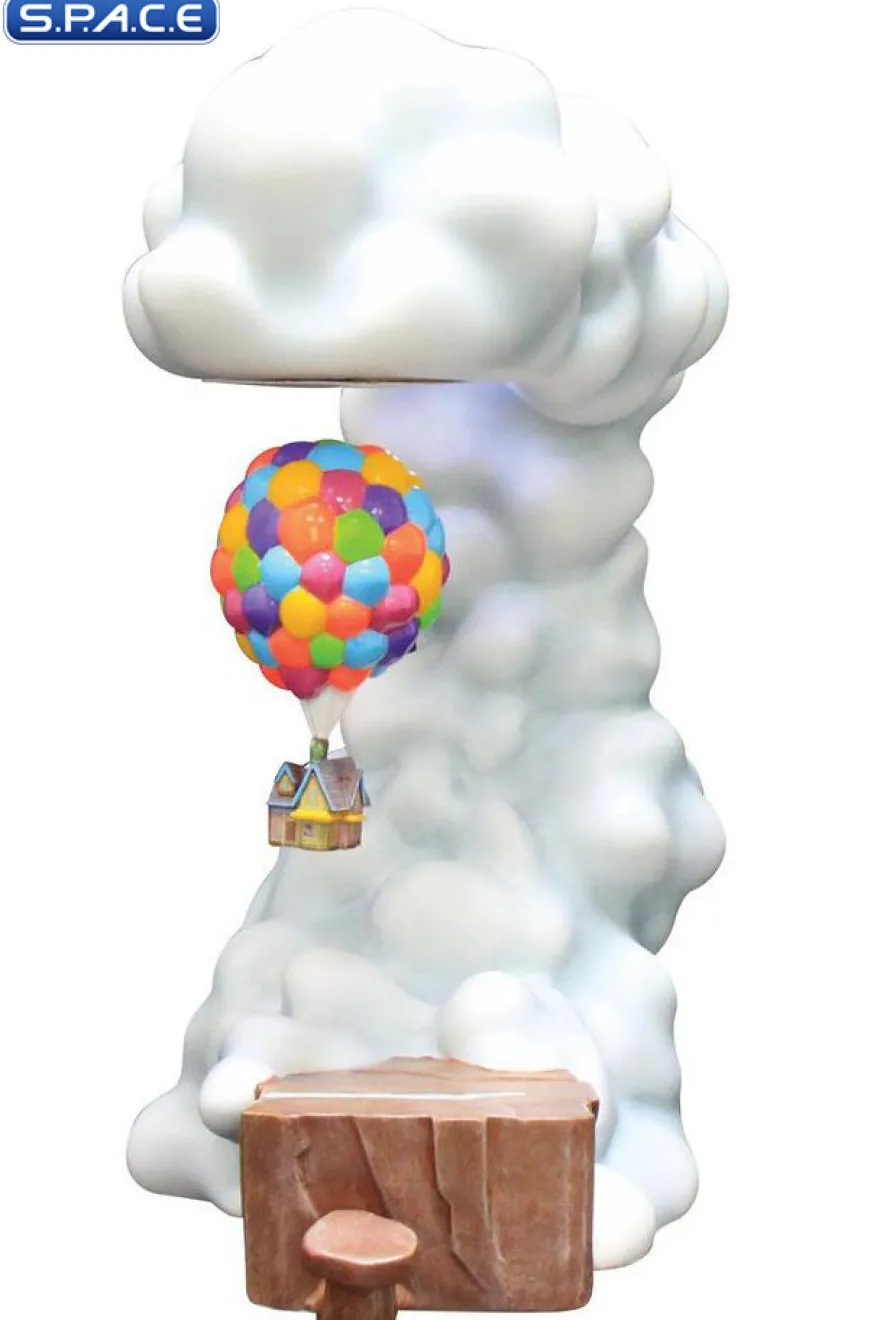 Levitating House Statue