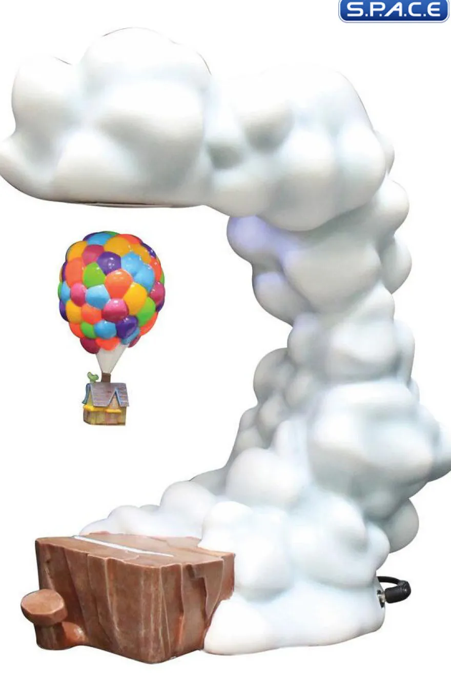 Levitating House Statue