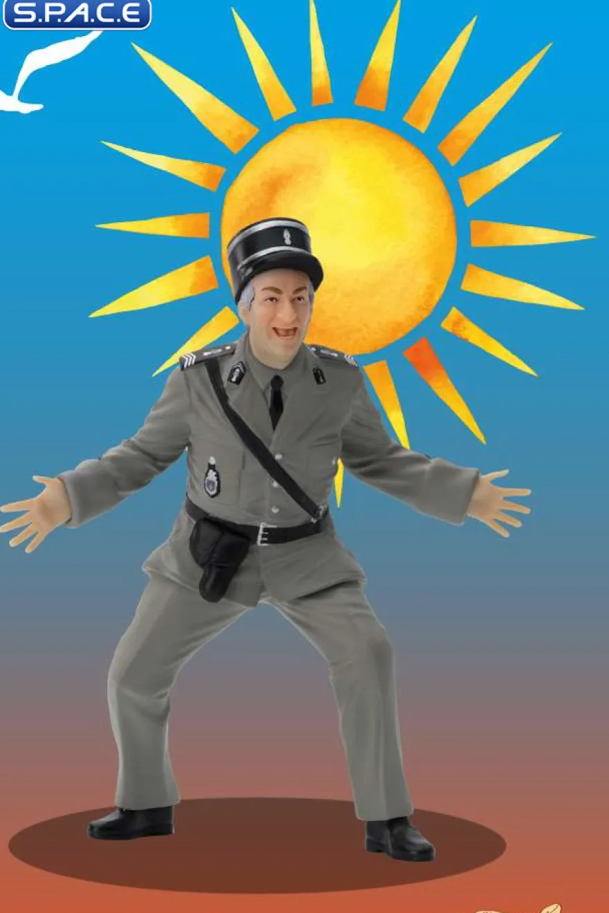 Louis De Funes as Ludovic Cruchot PVC Statue - Version 1