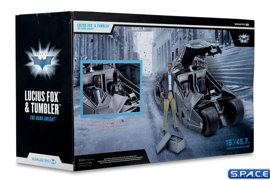 Lucius Fox & Tumbler from Batman: The Dark Knight Gold Label Collection