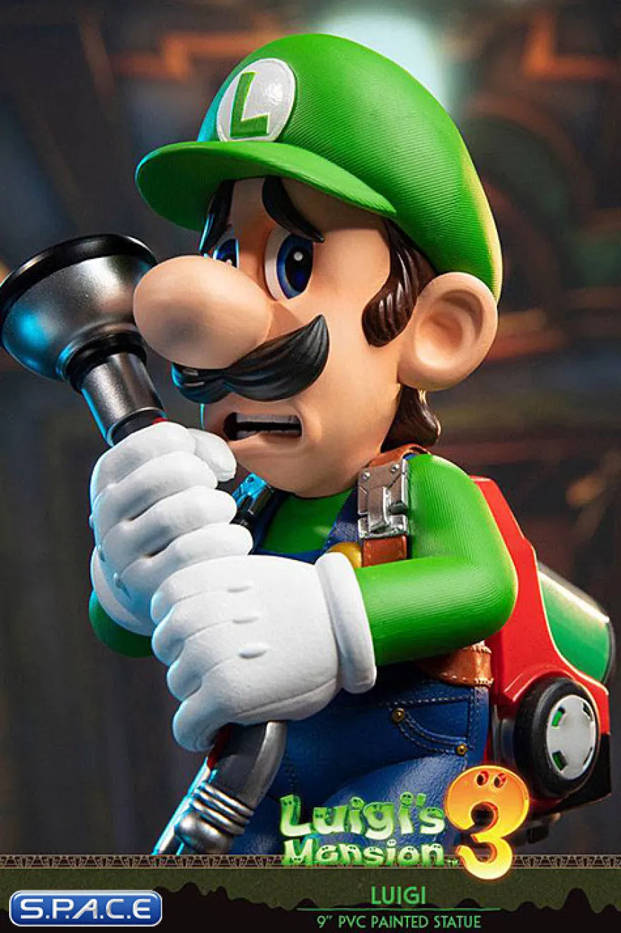 Luigi PVC Statue