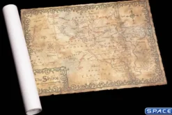 Map of the Shire - Parchment Art Print